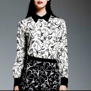 Catherine Malandrino blouse. Size small. Worn once. Excellent condition